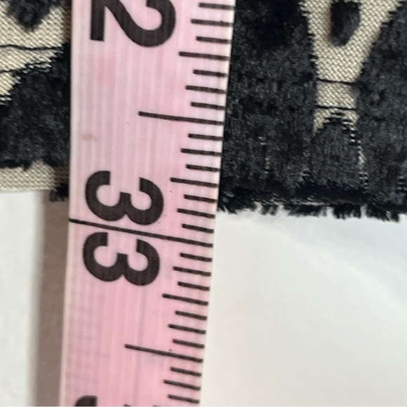 Free People Bodycon Dress Size Small Tan Black Velvet Victorian Goth Whimsygoth - Picture 3 of 10